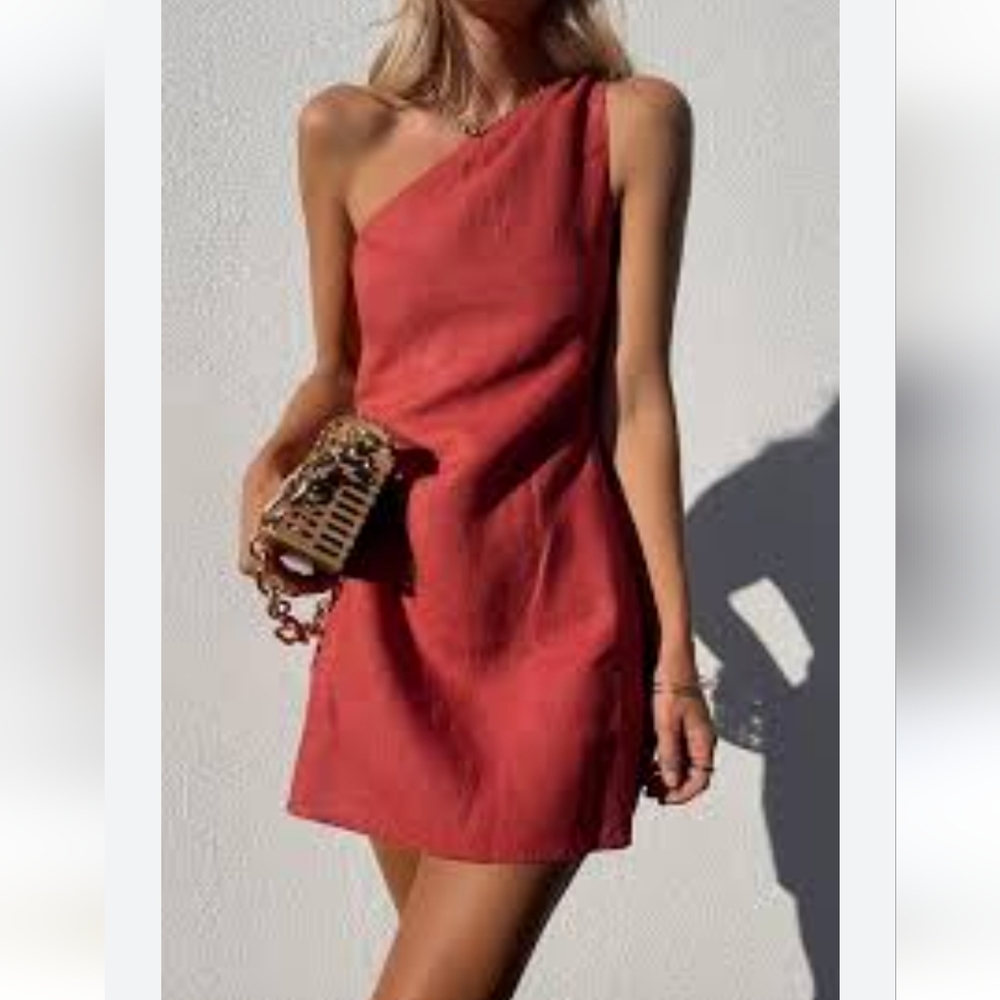 BCBG Red Satin Dress ❤️
